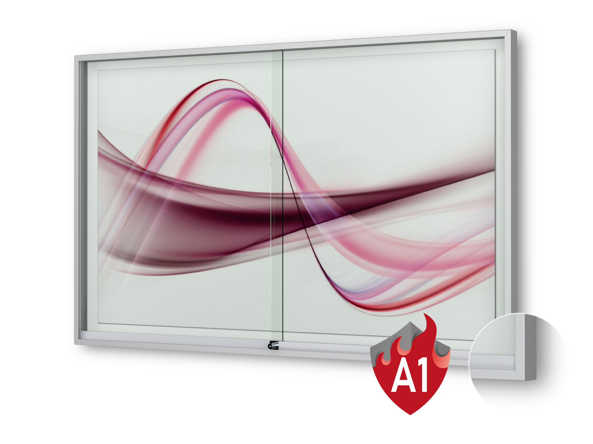 schaukasten innen brandschutz